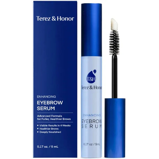 TEREZ & HONOR Advanced Eyelash & Eyebrow Serum Collection – Growth, Strengthening & Enhancing Treatment for Longer, Thicker, Fuller Lashes and Brows