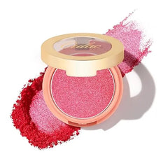 Oulac Plummy Brown Blush Makeup Powder| Rich Color Cream Blush Blendable| Natural Matte Tan Skin 4.8g