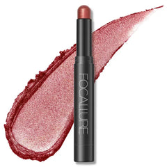 FOCALLURE Shimmer and Matte Cream Eyeshadow Stick,Smooth Brilliant Eye Brightener Pencil for Women,Long Lasting Waterproof Eye Shadow and Liners Makeup