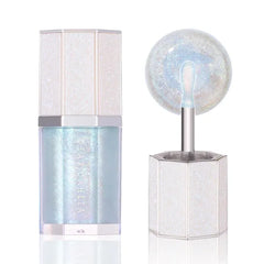 DEAR DAHLIA Paradise Sparkle Lip Glaze – High-Shine Vegan Lip Gloss with Glitter, Cooling Plump & Hydrating Finish