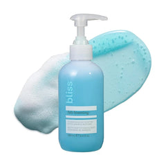 Bliss Face Cleanser Collection – 2-in-1 Foaming Exfoliating Gel Wash with Bamboo Buffers, Salicylic Acid & Rose Water – Deep Cleansing, Makeup Removing, Vegan & Cruelty-Free Skincare for All Skin Types