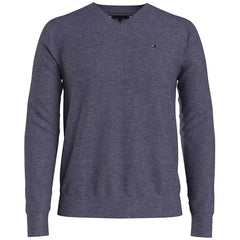 Men's Essential Solid V-Neck Sweater