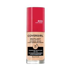 Covergirl Outlast Extreme Wear 3-in-1 Full Coverage Liquid Foundation, SPF 18 Sunscreen