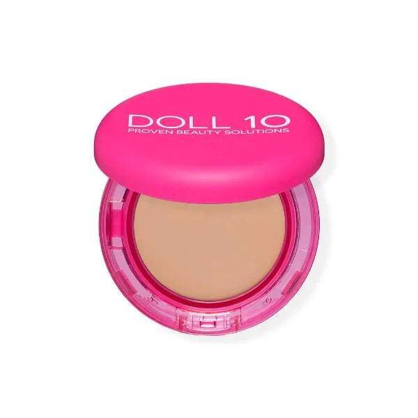 Doll 10 Peptide Bounce Balm Foundation™ – Hydrating, Age-Defying Foundation for Older Women, All Skin Types – Vegan, Clean, Natural, Medium Buildable Coverage, Blurs Fine Lines