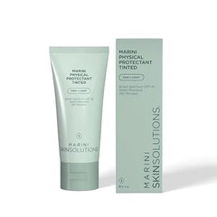 Marini SkinSolutions Physical Protectant Tinted Broad Spectrum SPF 45 Sunscreen Water Resistant  All Skin Types  Made in the USA