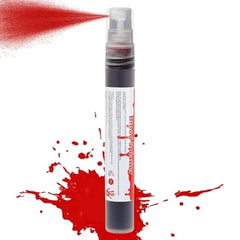 Mysense Fake Blood Spray,Blood Splatter,Halloween Faux Blood Makeup,Washable Fake Blood for Clothes,Zombie Vampire Monster Scary Clown Costume SFX Cosplay