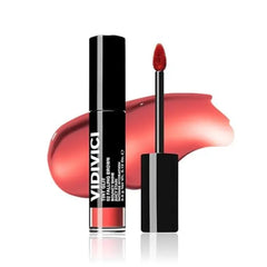 VIDIVICI Tint Glit Lip Tint Lightweight Glossy Lip Tint, Sheer Shine & Hydration, Non Sticky Comfortable Wear, 0.12 oz