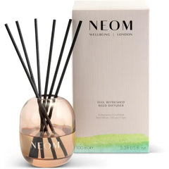 NEOM Wellbeing Reed Diffuser Collection – 100% Natural Essential Oil Aromatherapy for Home (100ml | Lasts 12 Weeks) - 3.38 Fl Oz