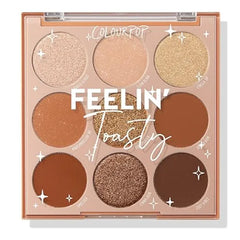 ColourPop  Eyeshadow Palette Metallic Opalescent with Duo Chrome Finishes High Pigment Eye Makeup with a Long Wearing Formula