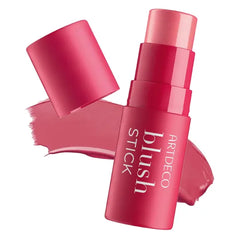 ARTDECO Blush Stick – Cream, Buildable & Blendable Vegan Blush for a Natural Fresh Finish