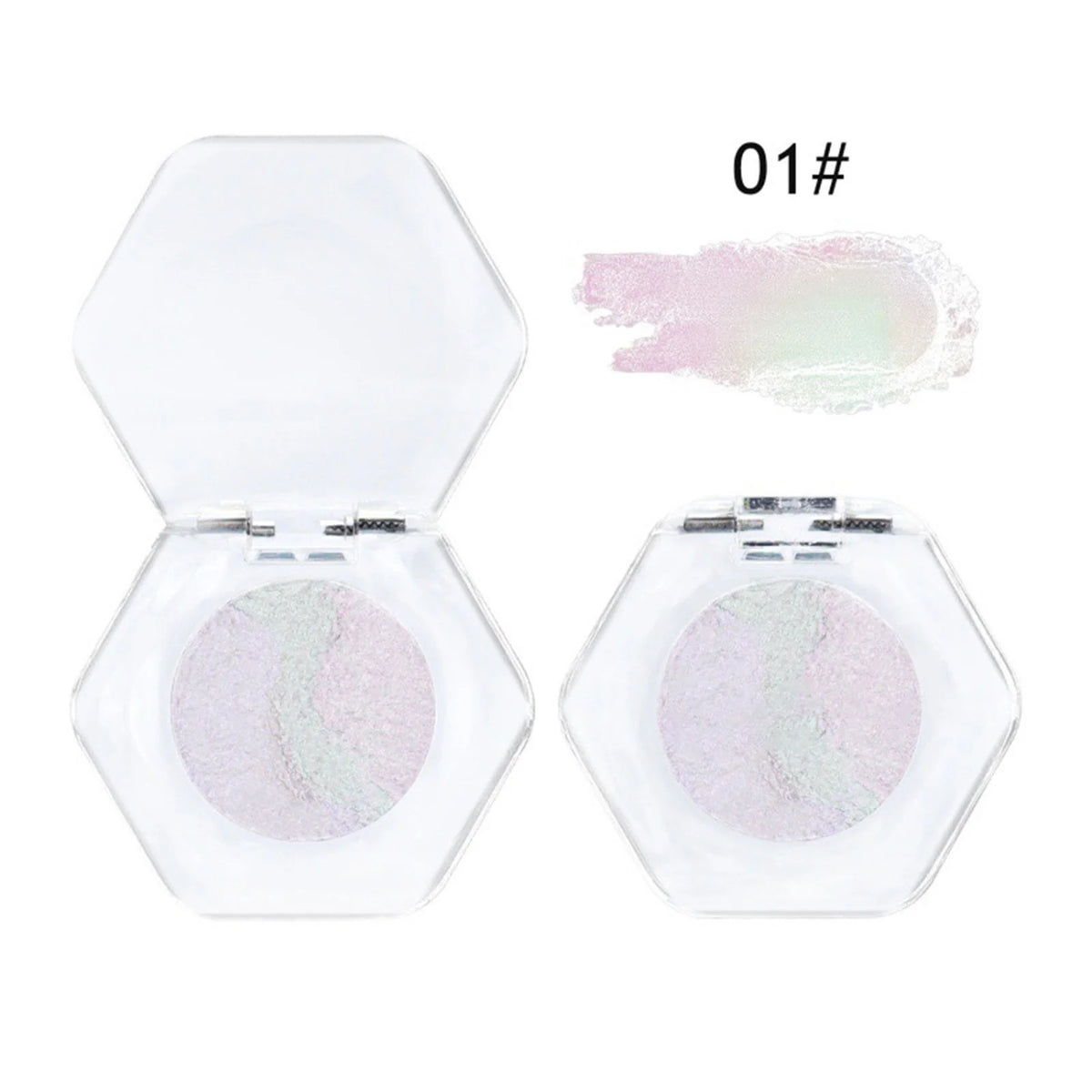 Fenty Beauty Makeup Eyeshadow Awwp Clear Out Stock! 1X Eyeshadow Powder Optical Eyeshadow Powder Metal Photosensitive to Highlight Glitter Sequins 12 Colors, Multi-Color