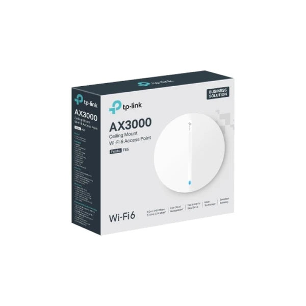 Tp-Link Festa F65 AX3000 Ceiling Mount WiFi 6 Access Point