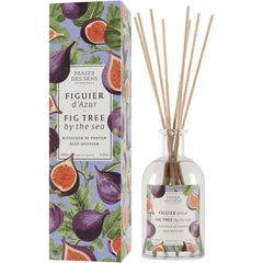 Panier des Sens - Cotton Flower Reed Diffuser 8.1 fl.oz – Long Lasting Fragrance 5+ Months - Elegant Home Decor - Oil-Based Scent Diffuser - Made in France Home Fragrance - 90% Natural Ingredients
