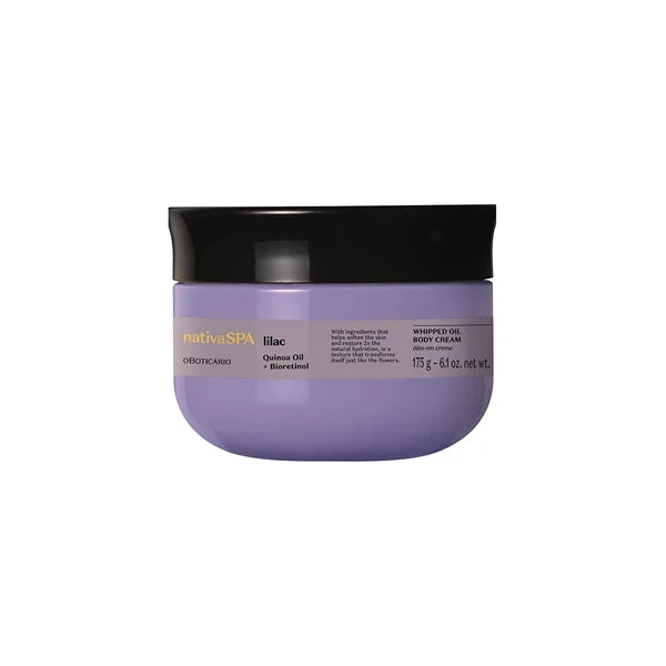 Nativa SPA Lilac Smoothing Whipped Oil Body Cream