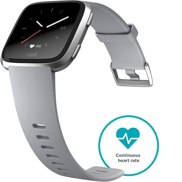 Fitbit Activity Tracker Versa Watch (FB505SRGY) Gray / Silver