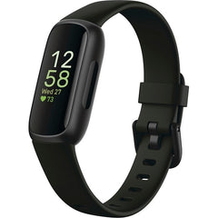 Fitbit Inspire 3 Health &amp; Fitness Tracker (FB424BKBK-US) - Midnight Zen / Black