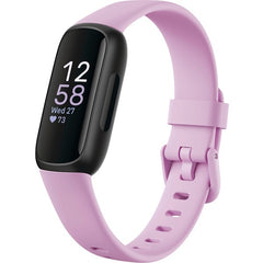 Fitbit Inspire 3 Health & Fitness Activity Tracker (FB424BKLV-US) - Lilac Bliss / Black