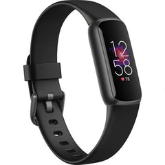 Fitbit Activity Tracker Luxe Fitness Tracker (FB422BKBK) Black / Graphite Stainless Steel
