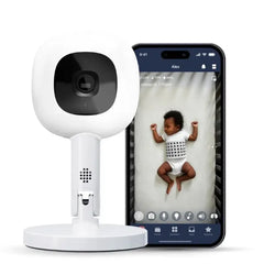 Nanit Pro Smart Baby Monitor Camera with Flex Stand - White