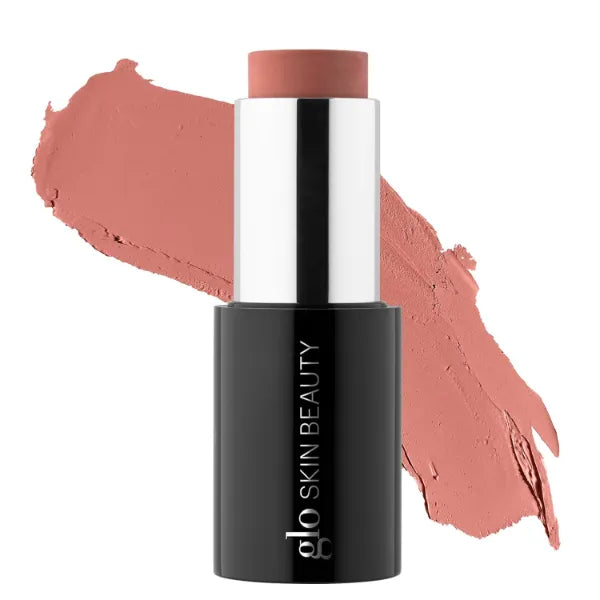 Glo Skin Beauty Cream Blush Stick – 3-in-1 Long-Wear Cheek, Lips & Lids Makeup with Skincare Benefits