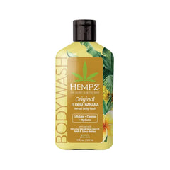 Hempz Triple Moisture Body Wash  - Hydrating for Sensitive Skin, Scented, Exfoliating with Shea Butter, Pure Hemp Seed Oil, and Algae for Sensitive Skin - 17 fl oz