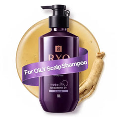 Ryo Korean Ginseng & Caffeine Hair Care Shampoo Collection – Damage Repair, Scalp Cleansing, Strengthening, Volume & Sensitive Scalp Care