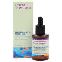 Good Molecules Bakuchiol Oil Ultra Hydrating Natural Blend with Bakuchiol and Rosehip Oil, Promotes Collagen Production, Moisturizing Face Oil