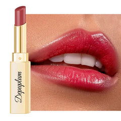 Depuplum Lipstick for Women Hydrate Glossy Lipstick Moisture Lip Gloss Sheer-Medium Coverage Shine Tinted Lip Balm for Dry Lips