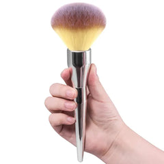 Daubigny Large Kabuki Foundation & Powder Brush | Premium Flat-Arched Design for Buffing and Blending