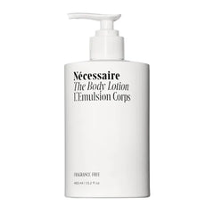 Nécessaire The Body Lotion, 15.2oz – Fragrance-Free, Eucalyptus, Santal, Hinoki & More – Multi-Peptide + Niacinamide Moisturizer