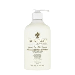 Hairitage Down to the Basics Fragrance-free Shampoo Formulated with Chamomile + Sunflower Seed Oil - Ultra-Mild + Moisture Rich - For Sensitive Scalps - No Artificial Perfumes, 13 oz
