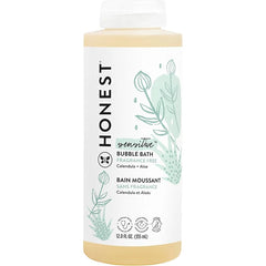 The Honest Company Foaming Natural Bubble Bath, Tear-Free, Hypoallergenic, Baby Wash, Lavender Calm, 12 fl oz