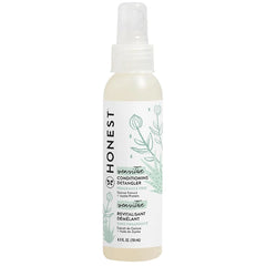 The Honest Company Conditioning Hair Detangler, Tear-Free, Hypoallergenic, Leave-In Conditioner and Fortifying Spray, Citrus Vanilla Refresh, 4 fl oz