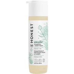 The Honest Company 2-in-1 Cleansing Shampoo + Body Wash for Baby & Kids | Tear-Free, Hypoallergenic, Naturally Derived Formula