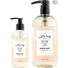TUBBY TODD Bubble Bath for Kids, Toddlers & Babies Hypoallergenic, Non Irritating Sensitive Skin Bubble Bath 2 Pack
