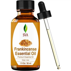 SVA ORGANICS Essential Oil 100% Natural Oil for Diffuser, Hair Care, Face, Skin Care, Aromatherapy, Scalp and Body Massage with Dropper - 1 Fl Oz