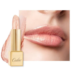 Oulac Lipstick for Women with Metallic 3D Shine Lightweight Hydrating Formula, High Impact Lip Color, Vegan Beauty, Full Coverage Lip Makeup