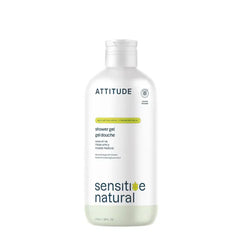 ATTITUDE Body Wash for Sensitive Skin with Oat, EWG Verified, Dermatologically Tested, Vegan - 16 Fl Oz