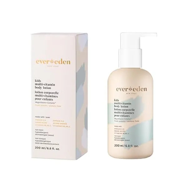 Evereden Kids Multi Vitamin Body Lotion Gentle & Non Toxic Moisturizing Lotion Nourishing & Protective Lotion for Kids