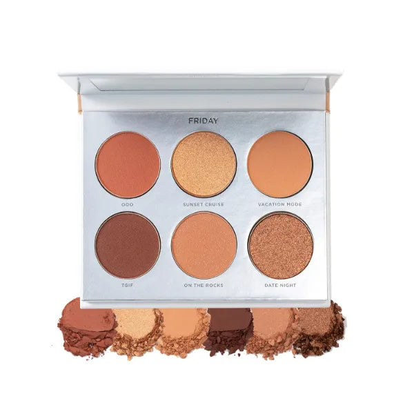 PUR Beauty On Point Eyeshadow Palette, Matte, Shimmer & Metallic Shades, Skincare-Infused Formula, Cruelty Free
