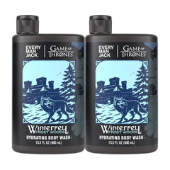 Every Man Jack Game of Thrones Collectors Body Wash Gift Set - Body Washes with Clean Ingredients & Westeros Inspired Scents - 13.5 Fl Oz