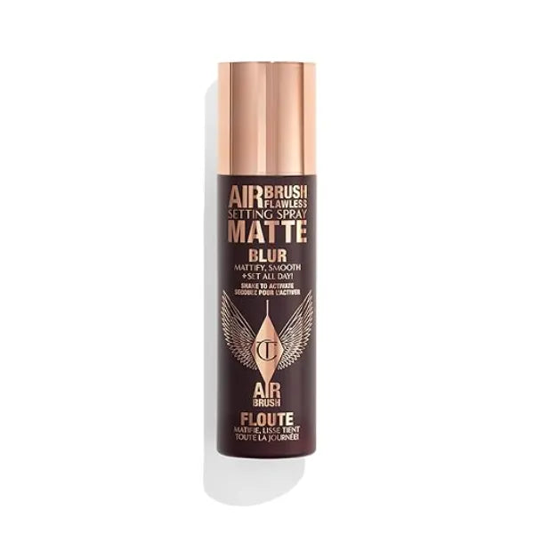 Charlotte Tilbury Airbrush Flawless Setting Spray – Long-Lasting Matte Finish & Pore-Blurring Mist