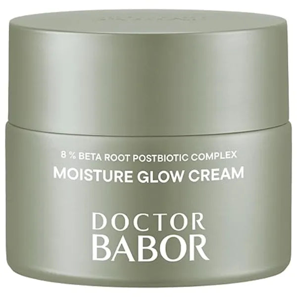 BABOR DOCTOR Microbiomic Moisture Glow Cream Vegan Face Cream with Beetroot Complex and Hyaluronic Acid Professional Skincare for Dry Skin