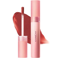 CARSLAN Velvet Matte Lipstick, High Pigment Lip Mud, Longwear, Lightweight, Smooth, Moisturizing Lipstick with Vitamin E, Hyaluronic Acid