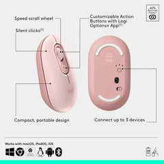 Logitech Pop Icon Wireless Keyboard & Mouse Combo