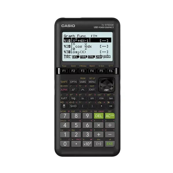 Casio (FX-9750GIII) Python Graphing Calculator - Black