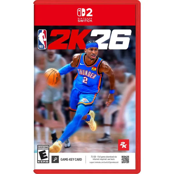 Take-Two Interactive NBA 2K26 Video Game For Nintendo Switch 2 (Game-Key Card)