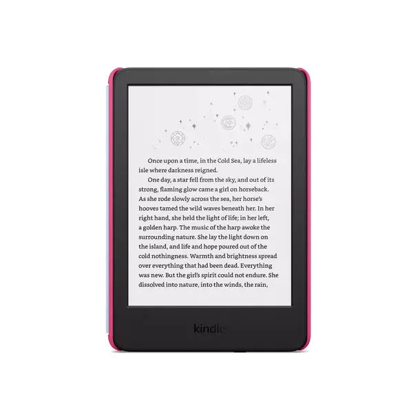 Amazon Kindle Kids (11th Gen, 2024) 6-inch Display With Unicorn Valley Cover 16GB - Black
