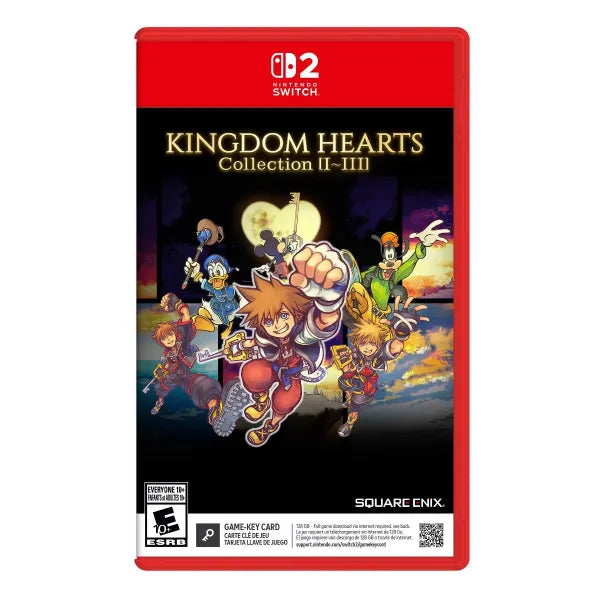 Square Enix Kingdom Hearts Collection I-III Video Game For Nintendo Switch 2 (Game-Key Card)