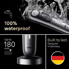 Braun Series 7 All-in-One Trimmer (AIO7440), 12-in-1 Cordless Men's Grooming Kit with AutoSense Technology